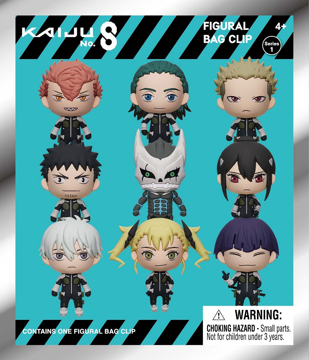 Kaiju No. 8 - Assortiment en blind box de figurines de sac de collection en mousse (Série 1) (24 pcs) - flash vidéo