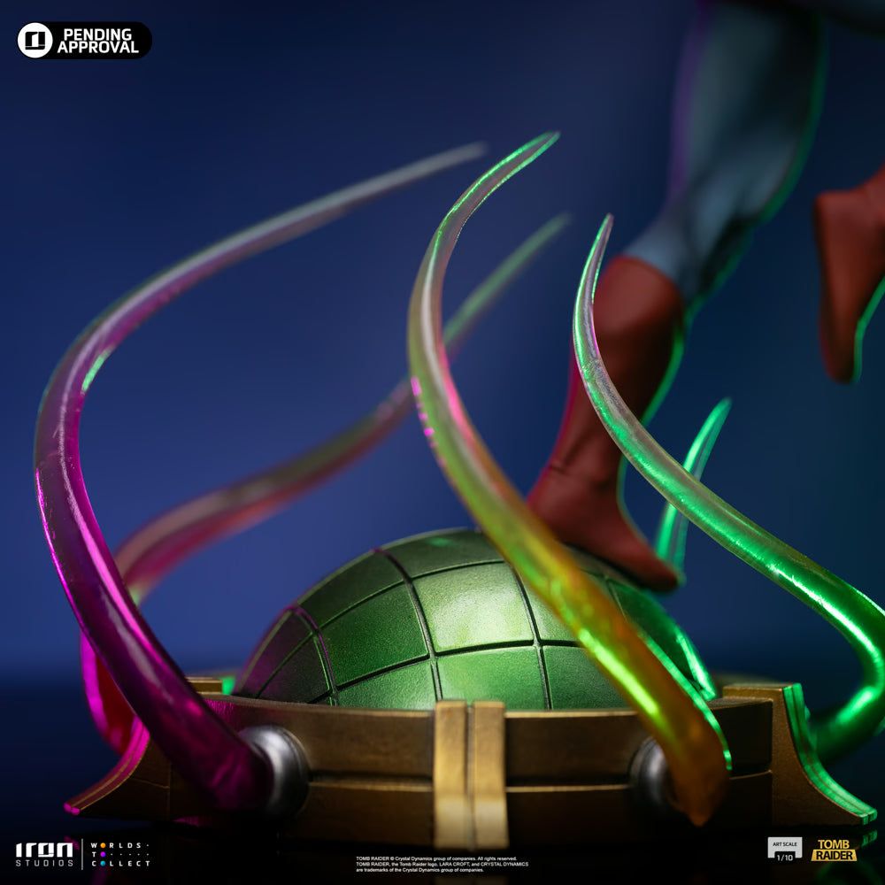 Iron Studios - Art Scale 1/10 - Capitaine Planète - Capitaine Planète Statue 24cm - flash vidéo