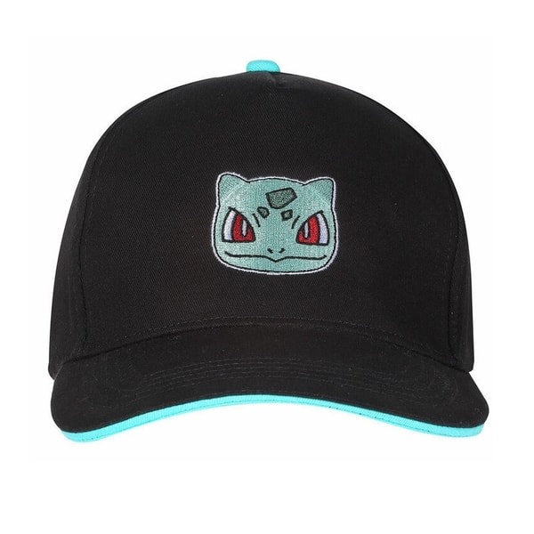 Nintendo - Pokémon - Casquette de Baseball Badge Bulbizarre - flash vidéo
