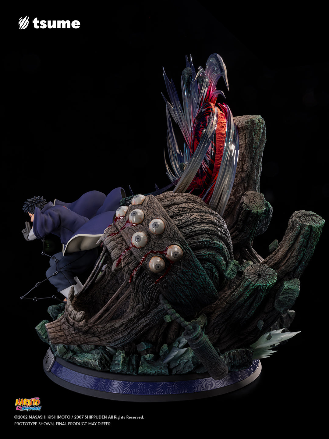 Tsume Art - HQS Dioramax 1/6 - Naruto Shippuden - Obito Uchiwa Statue 54cm