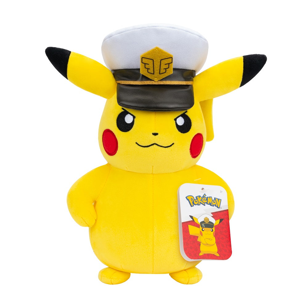 Pokémon - Peluche Captain Pikachu 20cm