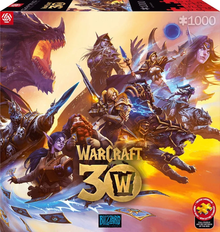 Good Loot Puzzle - Blizzard - Puzzle "Warcraft 30th Anniversary" 1000pcs