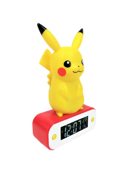 Pokémon - Réveil et Lampe Pikachu