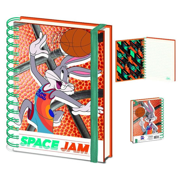 Warner Bros - Space Jam : Nouvelle Ère - Cahier Premium A5 - flash vidéo