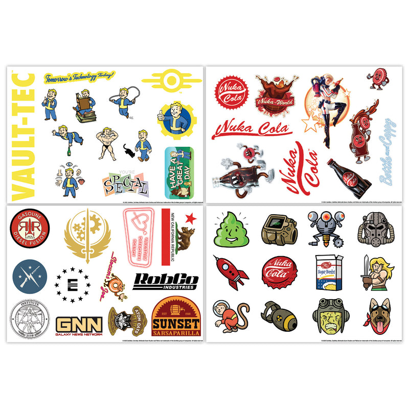 Fallout - Set de Stickers Tech