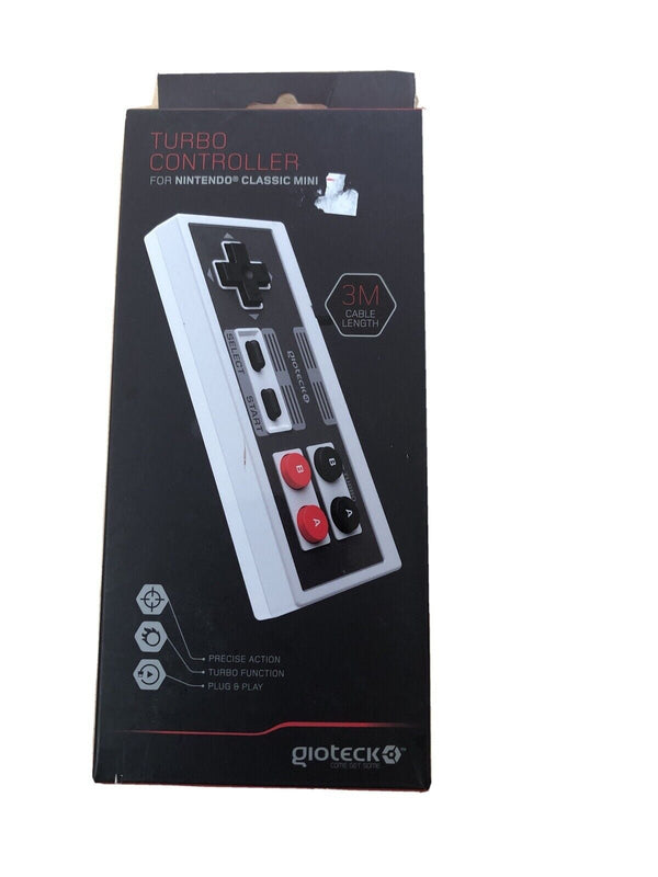 Gioteck - Manette turbo filaire pour Nintendo Classic Mini