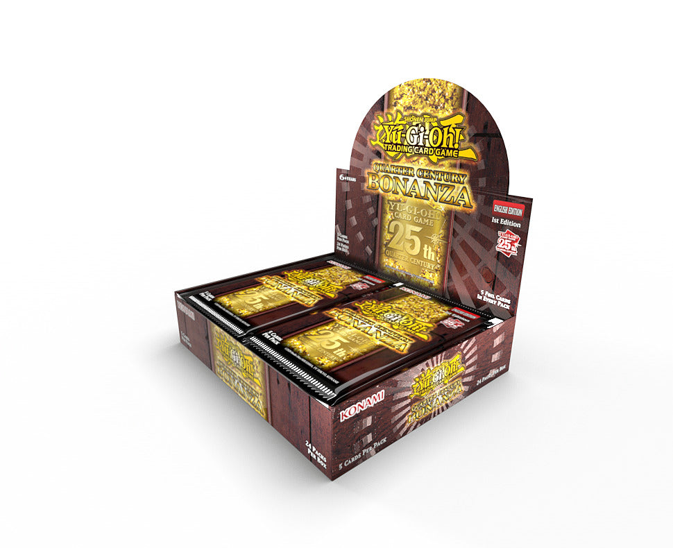 Yu-Gi-Oh! TCG - Quarter Cenury Bonanza Booster Pack Display (24 Boosters) - flash vidéo