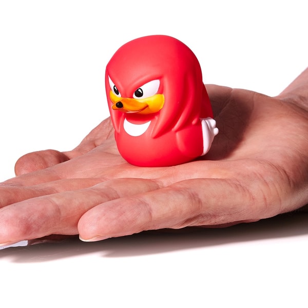 Numskull - Mini TUBBZ Canard de bain - Sonic le Hérisson - Knuckles (Édition baignoire) - flash vidéo