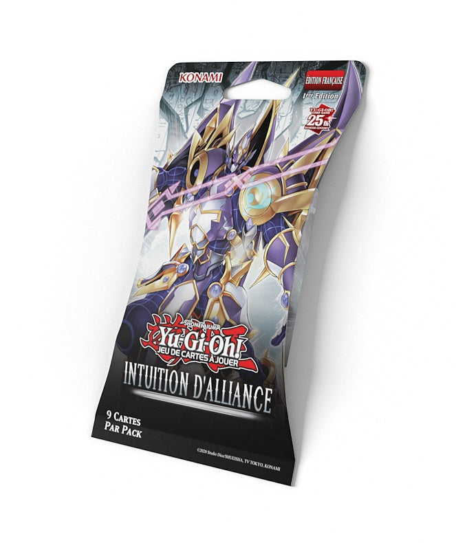 Yu-Gi-Oh! JCC - Pack de Booster Intuition d'Alliance (Blister cartonné) - flash vidéo