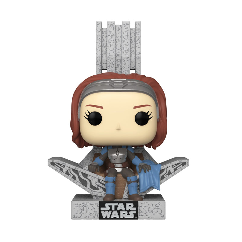 Funko Pop! Deluxe: Star Wars: The Mandalorian Season 3 - Bo-Katan Kryze (with Throne)