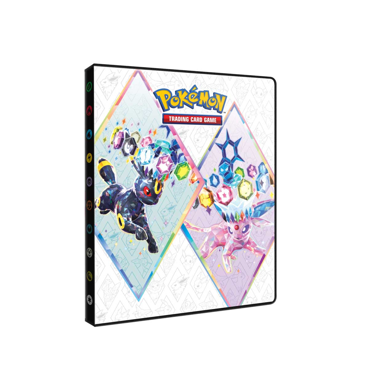 Ultra Pro - Pokémon JCC - Écarlate et Violet - Portfolio 4 Pochettes A5 Évolutions Prismatiques - flash vidéo
