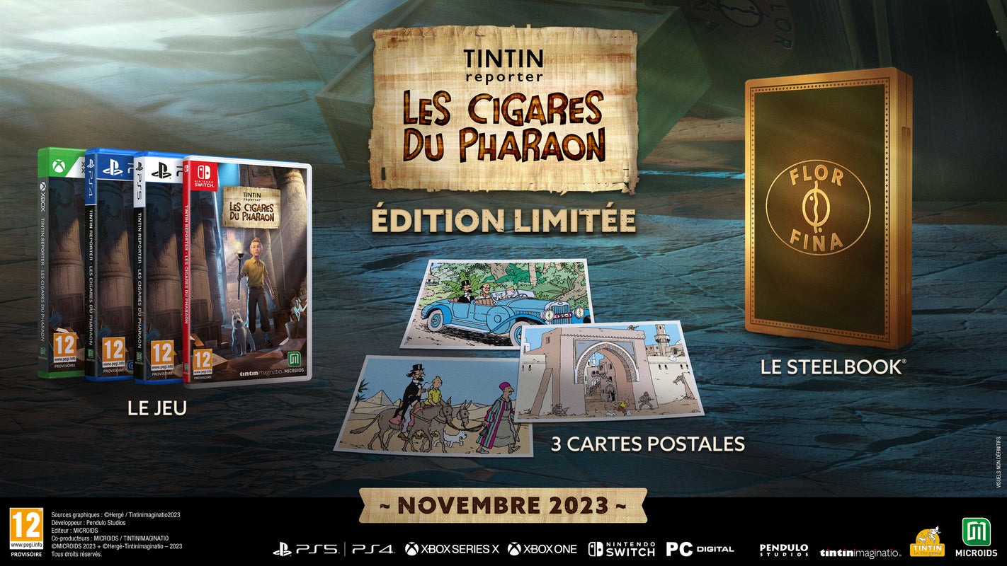 Tintin Reporter : Les Cigares du pharaon - Édition limitée