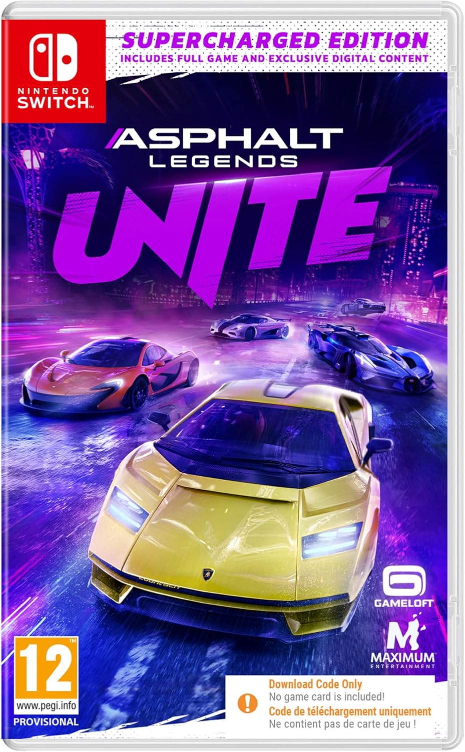 Asphalt Legends UNITE - Supercharged Edition (Code-in-a-box) - flash vidéo