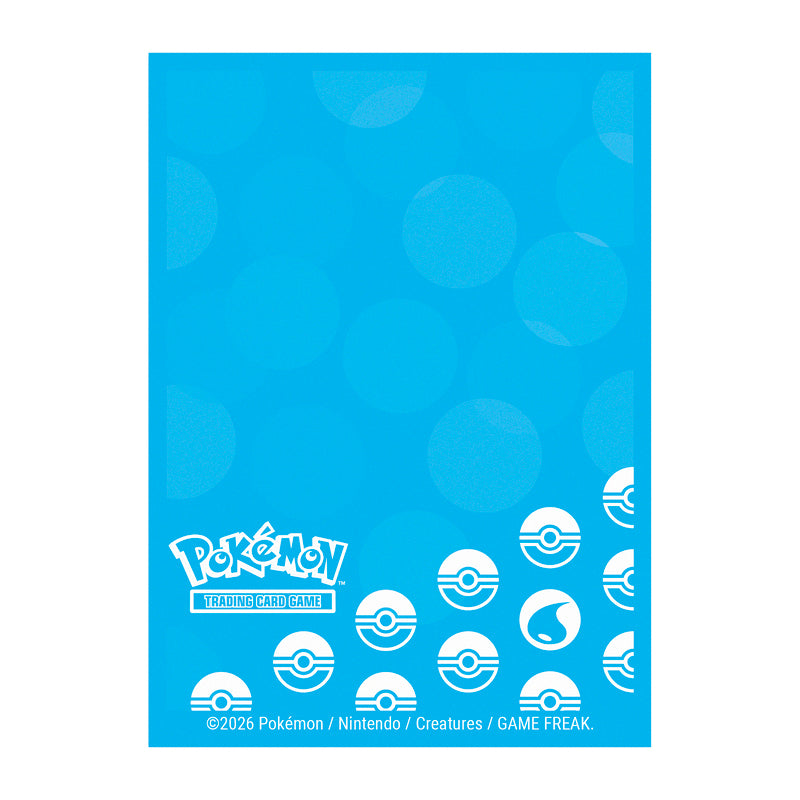 Ultra Pro - Pokémon JCC - Pochettes de protection de deck Énergie Eau 65 pcs (66 x 91 mm)
