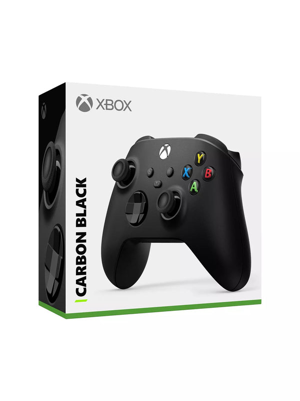 Manette sans fil Xbox Carbon Black pour Xbox Series X|S, Xbox One, Windows 10 et Mobile