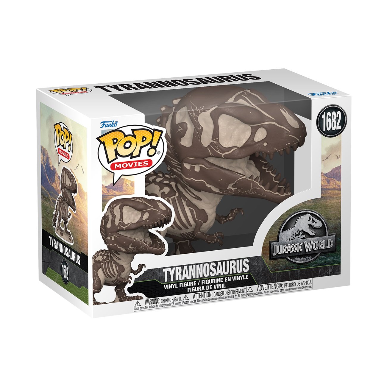 Funko Pop! Movies: Jurassic Park Fossil - Tyrannosaurus - flash vidéo
