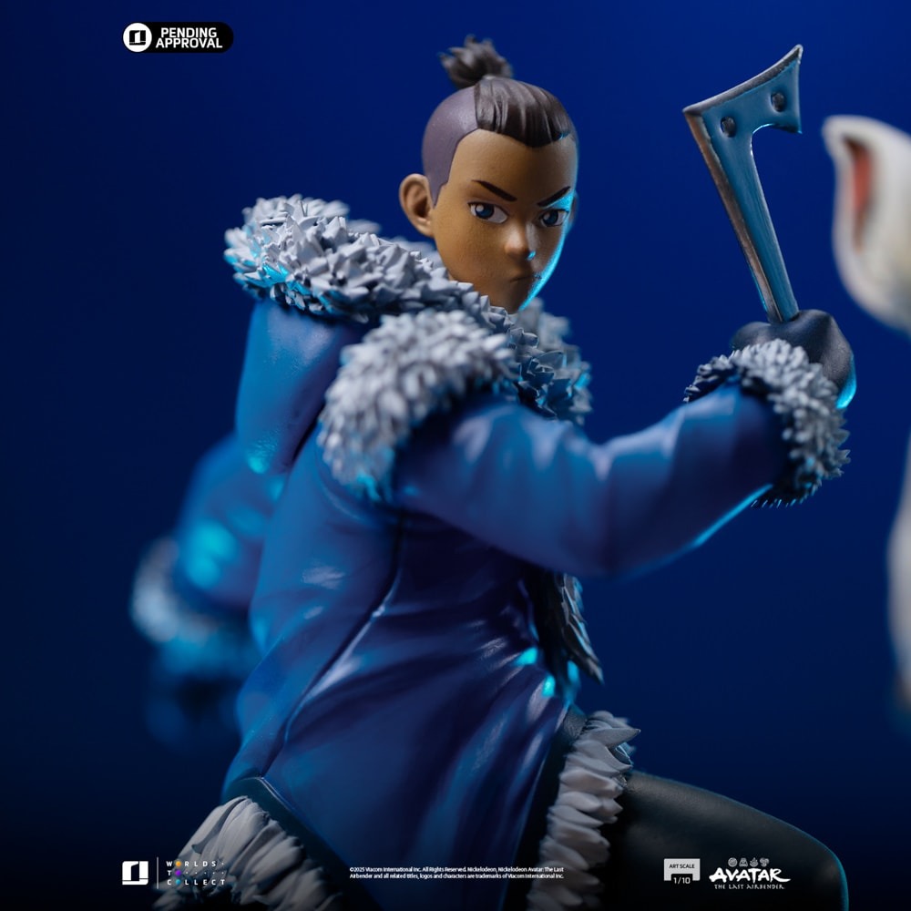 Iron Studios - Art Scale 1/10 - Avatar: The Last Airbender - Sokka Statue 21cm