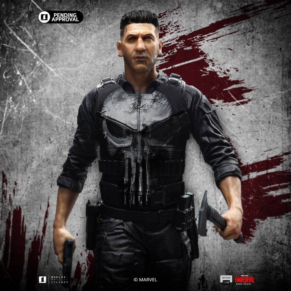 Iron Studios - Art Scale 1/10 - Marvel - Daredevil: Born Again - Punisher Statue 21cm