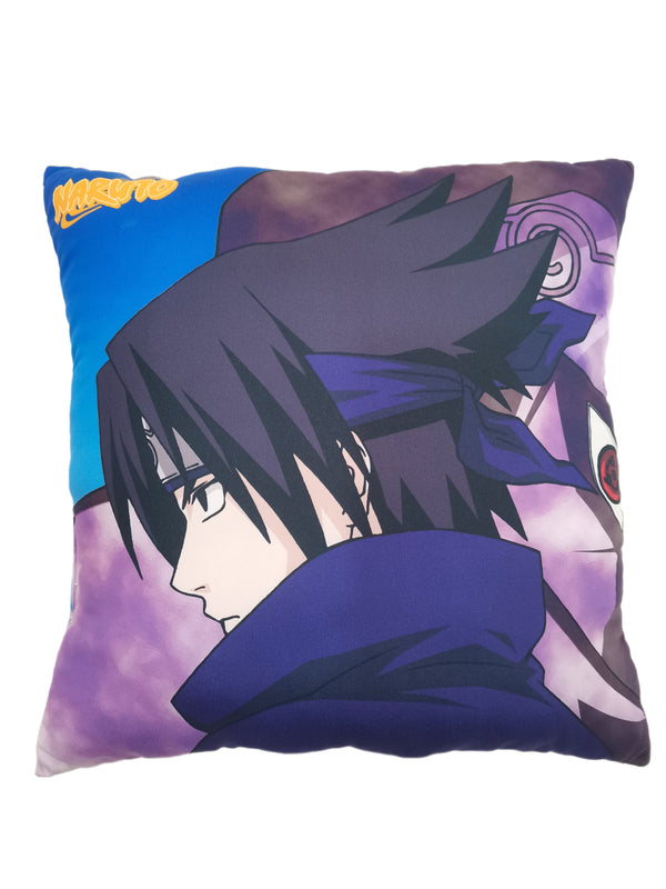 Naruto - Coussin double face Naruto et Sasuke (40x40cm)