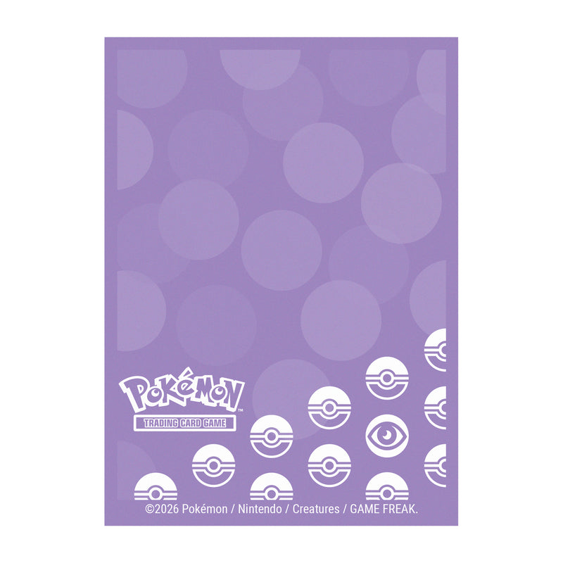 Ultra Pro - Pokémon JCC - Pochettes de protection de deck Énergie Psy 65 pcs (66 x 91 mm)