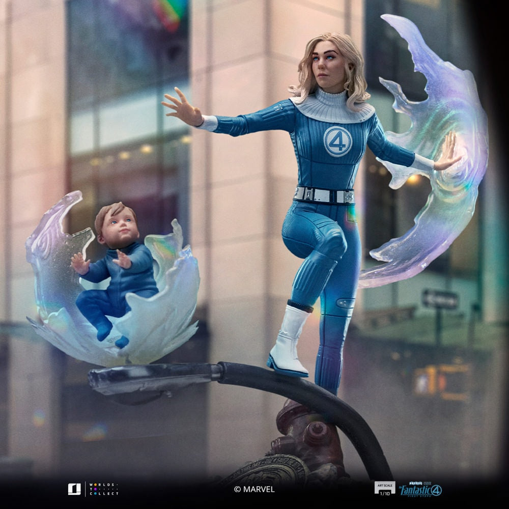Iron Studios - Art Scale 1/10 - Marvel - The Fantastic Four: First Steps - Invisible Woman Statue 27cm