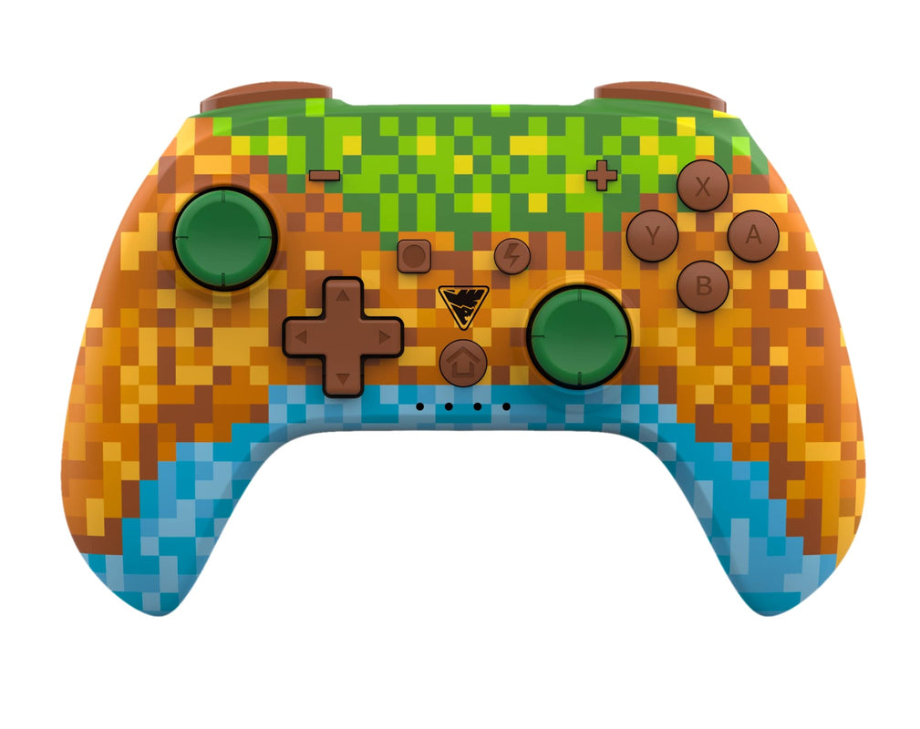 Trafic Bundle - Manette sans fil Bluetooth DragonShock PopTop Cube + Minecraft Nintendo Switch Edition