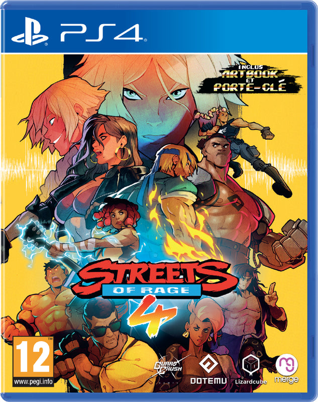 Streets of Rage 4 (Artbook et Porte-Clef inclus)