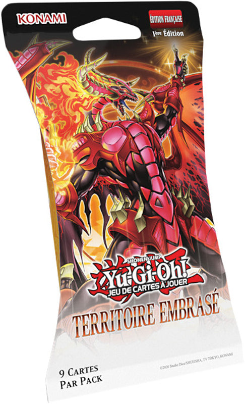 Yu-Gi-Oh! JCC - Pack de Booster Territoire Embrasé (Blister cartonné)