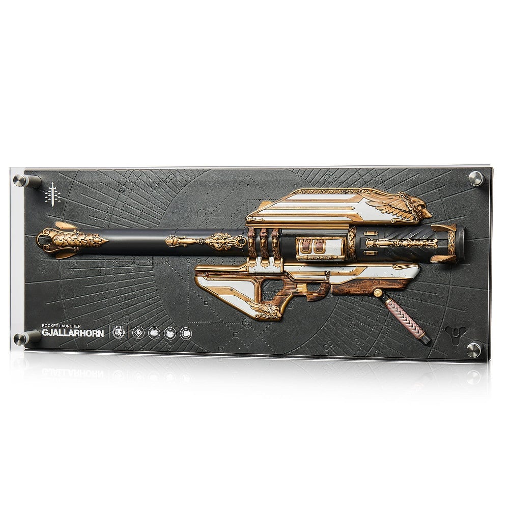 Numskull - Destiny 2 - Réplique d'arme exotique Gjallarhorn - 45cm - flash vidéo