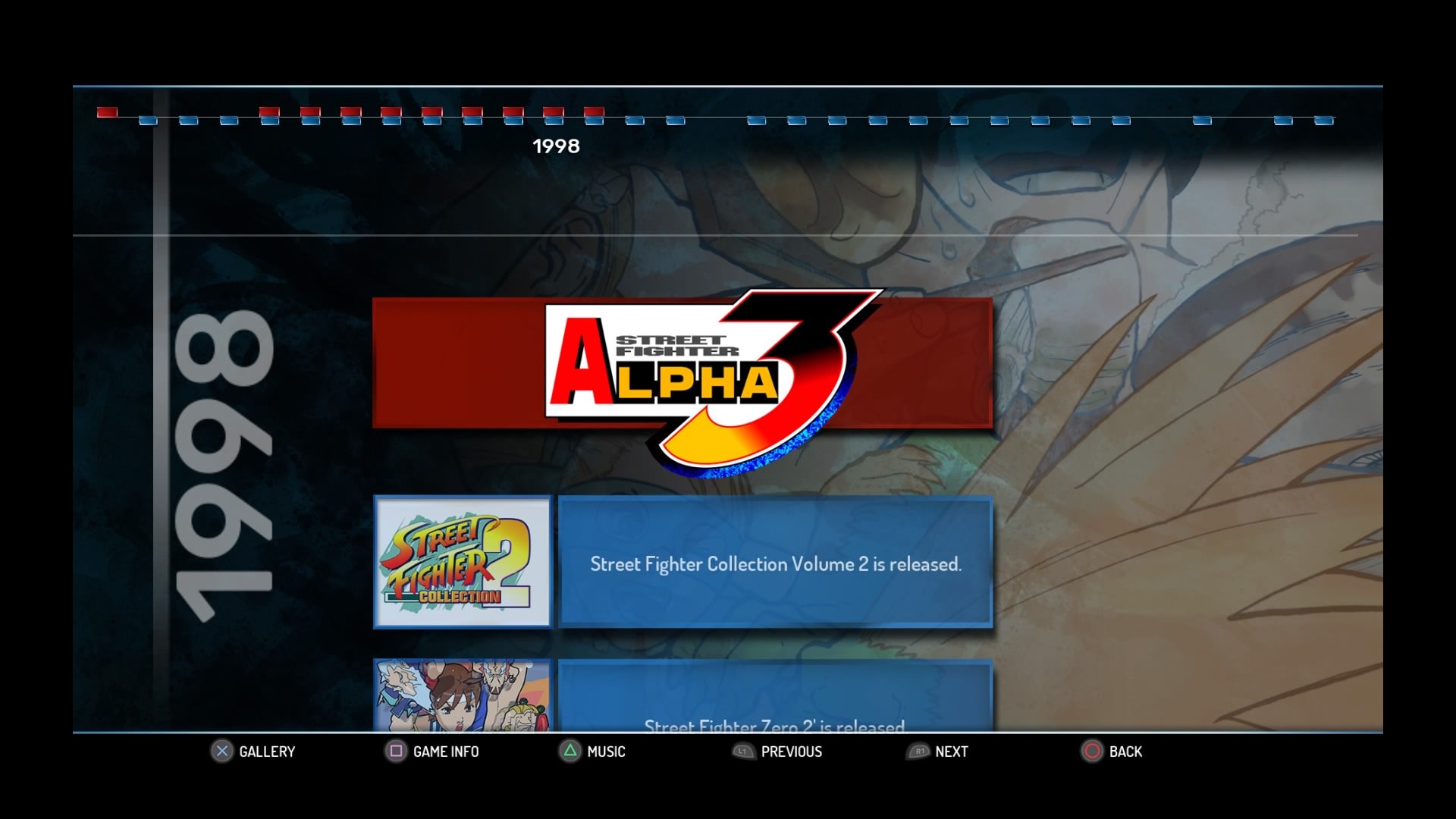 Street Fighter - 30th Anniversary Collection (Code-in-a-Box) - flash vidéo