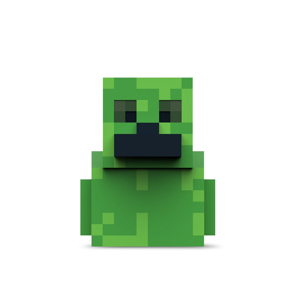 Numskull - Mini TUBBZ Canard de bain - Minecraft - Creeper (Édition baignoire) - 8cm - flash vidéo