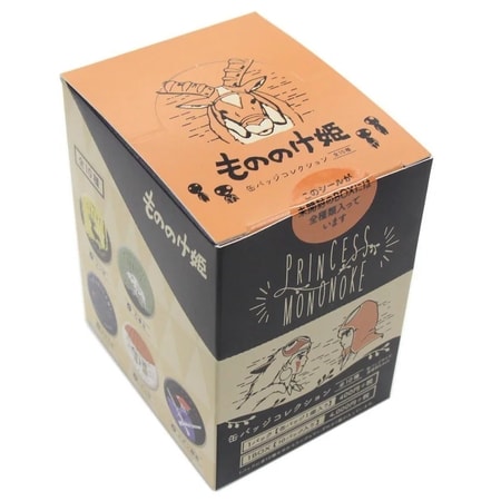 Princesse Mononoké - Boîte de collection de 10 Badges - flash vidéo