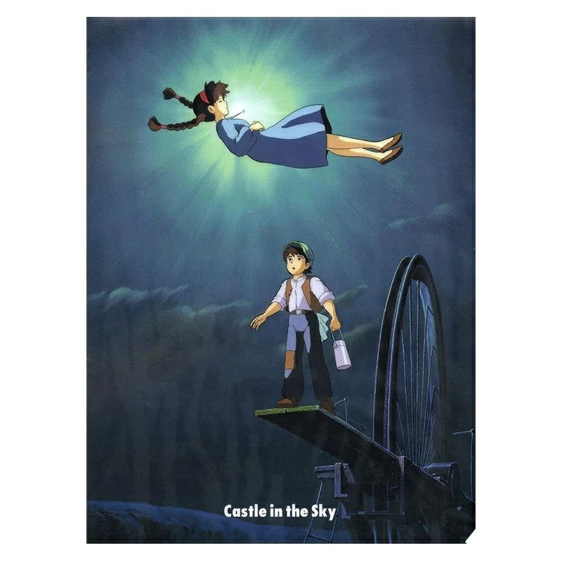 Ghibli - Le Château Dans Le Ciel - Chemise A4 Sheeta dans le ciel
