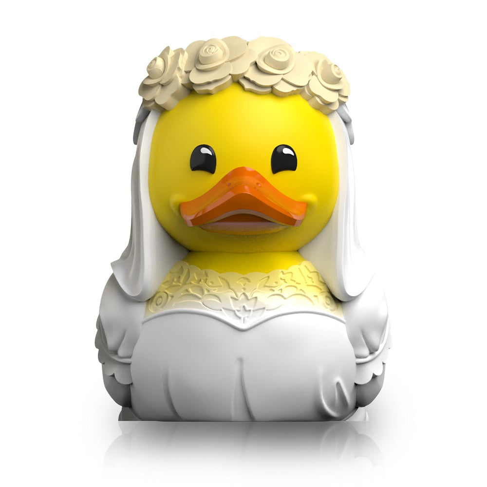 Numskull - TUBBZ Canard de bain - Mariée (Première Édition) - 9cm - flash vidéo