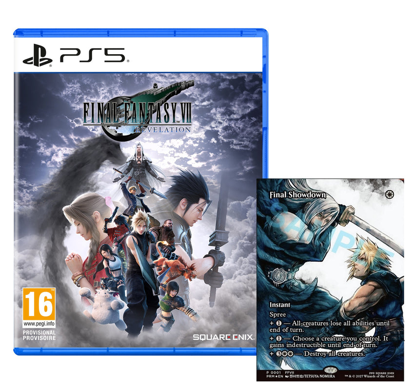 FINAL FANTASY VII: REVELATION + carte promotionnelle exclusive Magic: The Gathering - FINAL FANTASY