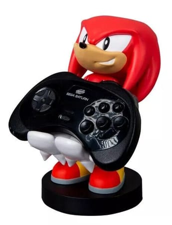 Cable Guys - Sega - Sonic the Hedgehog - Knuckles Support Chargeur pour Téléphone et Manette - flash vidéo