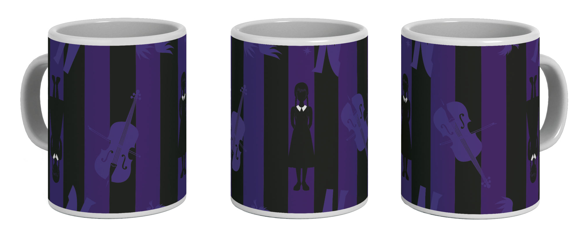 Netflix - Mercredi - Mug à sublimation - Motif Mercredi