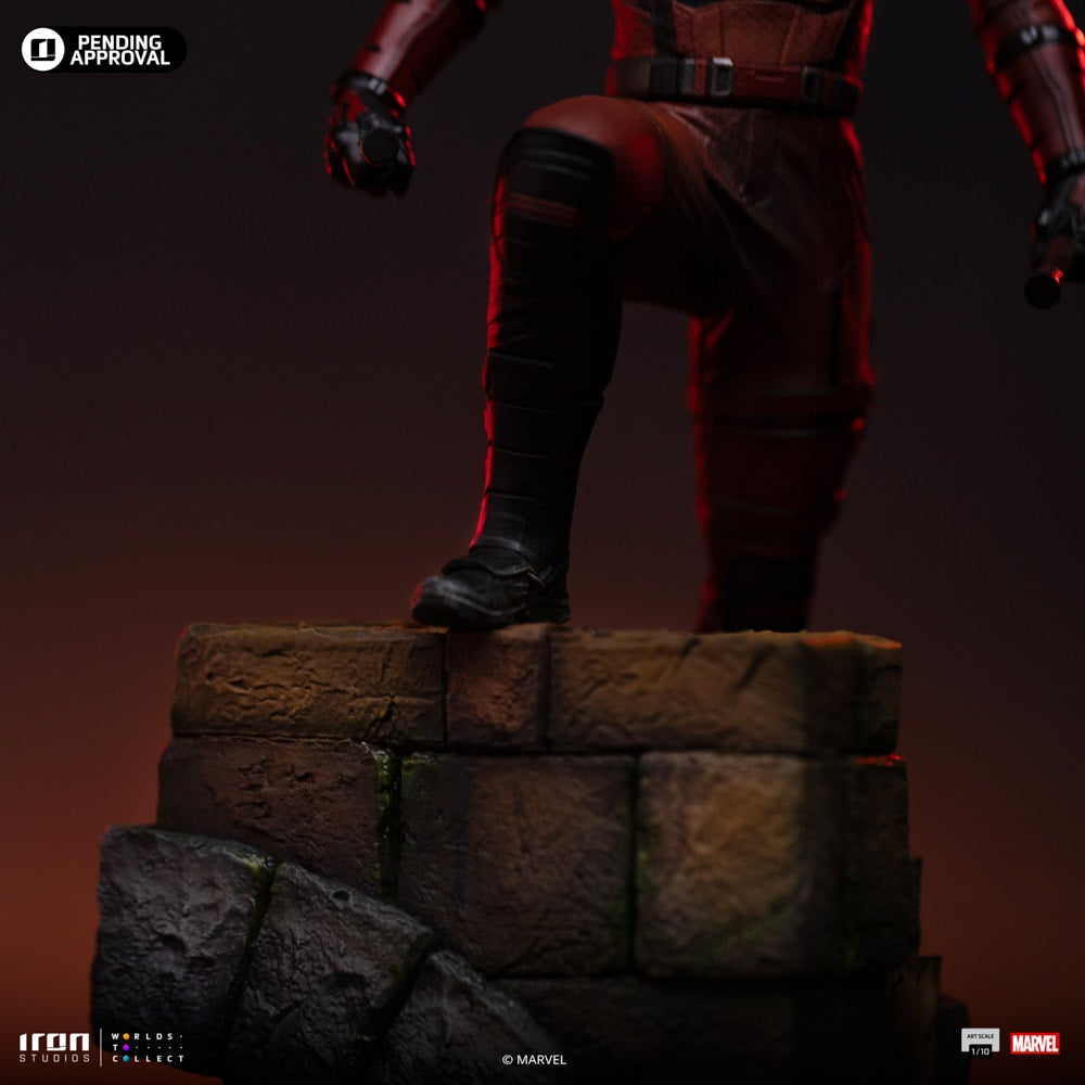 Iron Studios - Art Scale 1/10 - Marvel - Daredevil : Born Again - Daredevil Statue 24cm