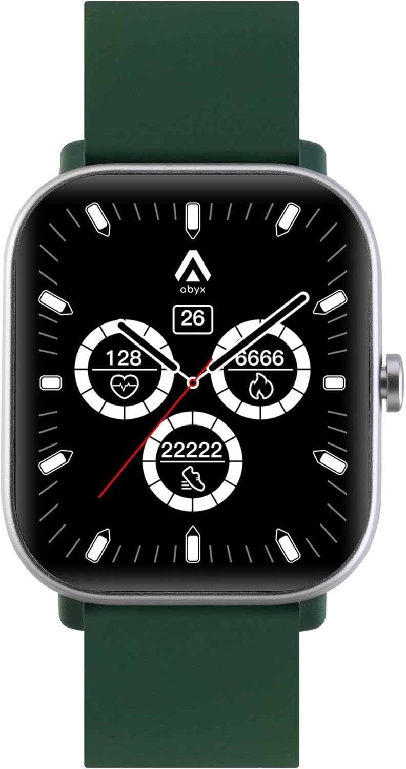 Abyx Fit - Ozone 3 - Montre connectée - Verte - flash vidéo