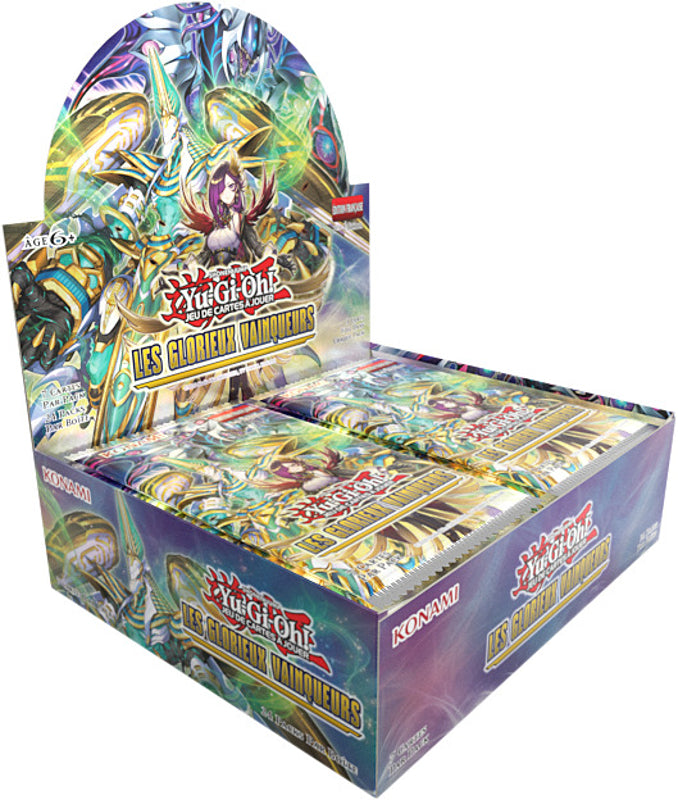 Yu-Gi-Oh! JCC - Display de Pack de Booster Les Glorieux Vainqueurs (24 Boosters)