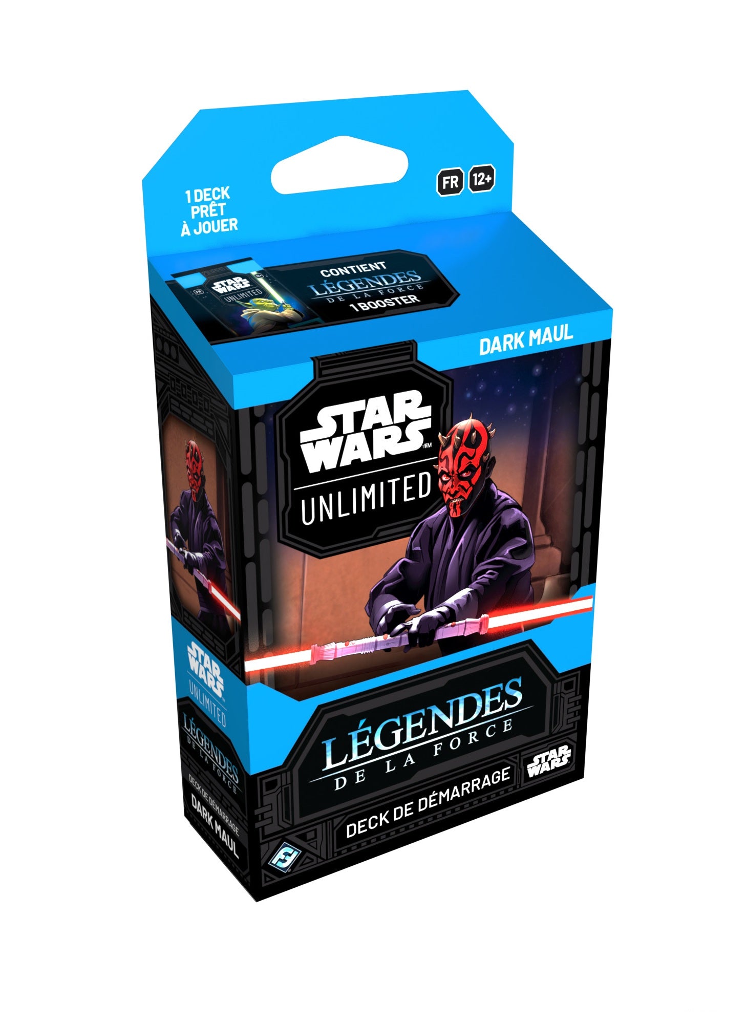 Star Wars Unlimited JCC - Display de Deck de Démarrage Légendes de la Force Qui-Gon Jinn et Darth Maul (6x decks)