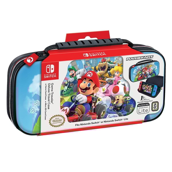 Nacon Game Traveller Deluxe Travel Case Mario vs Bowser pour Nintendo Switch, Switch lite et Switch OLED - flash vidéo