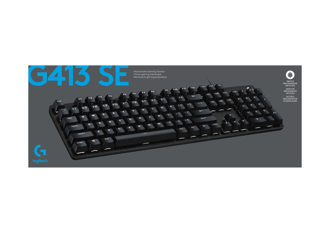 Logitech Clavier mécanique de jeu G413 - Azerty BE