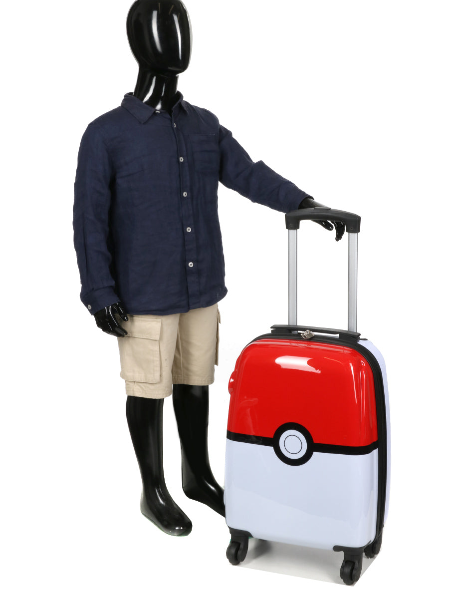 Pokémon - Valise Poké-Ball 52cm - flash vidéo