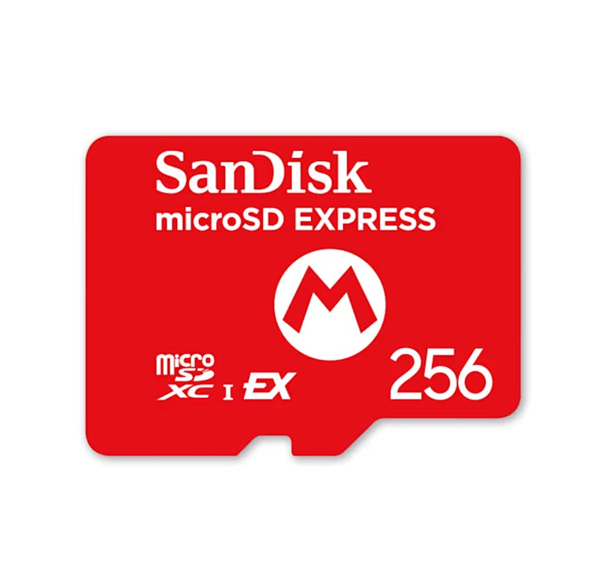 SanDisk - Carte microSD Express pour Nintendo Switch 2 256 Go