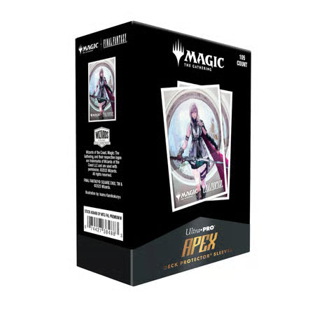 Ultra Pro - Magic: The Gathering - Universes Beyond: Final Fantasy - Pochettes de protection APEX Deck Premium Lightning, Army of One 105p.