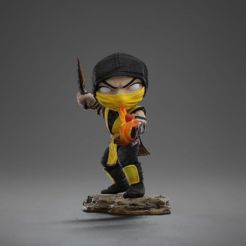 Iron Studios - MiniCo - Mortal Kombat - Scorpion Statue 16cm