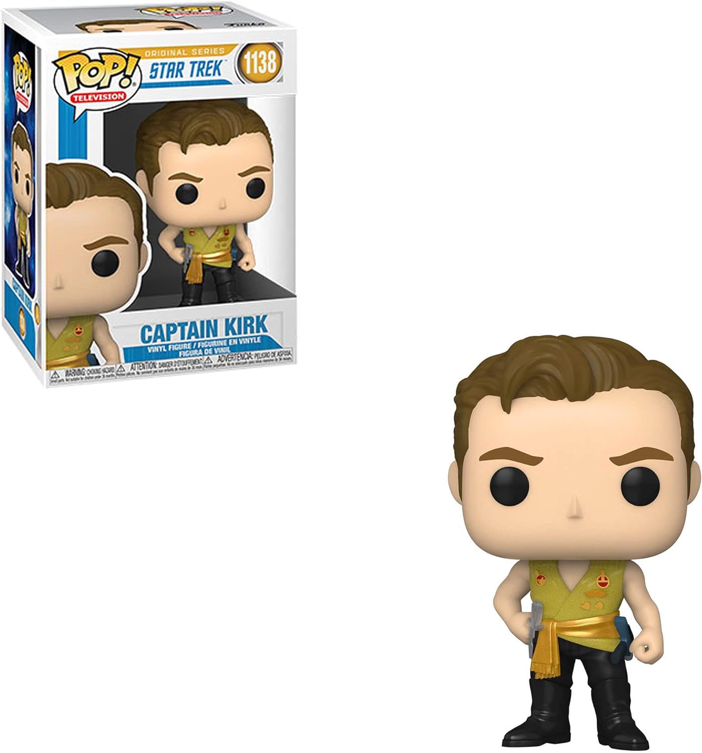 Funko Pop! TV: Star Trek: The Original Series - Captain Kirk (Mirror Mirror Outfit) ENG Merchandising - flash vidéo