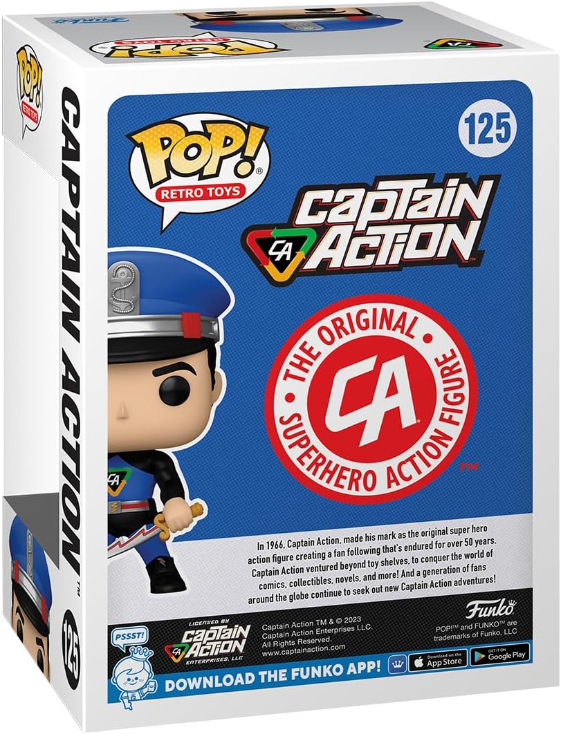 Funko Pop! Retro Toys: Captain Action - Captain Action - flash vidéo
