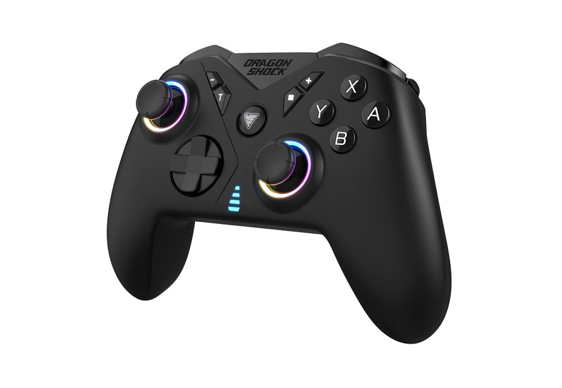 DragonShock - Manette sans fil Pro NEBULA ULTIMATE Noire Intégrale pour Switch, Switch Lite, Switch OLED, PS3, PC et Android